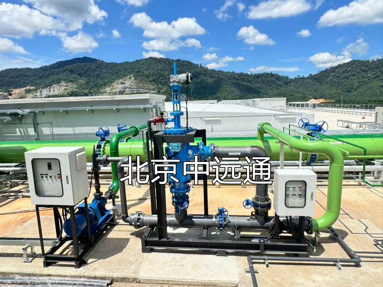 北京中远通自清洗过滤器设备应用现场